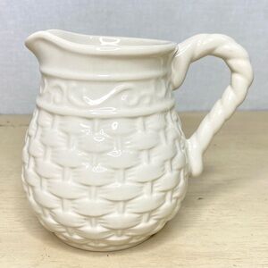 Celebrating Home Stoneware Collection Pitcher Cream Beverage